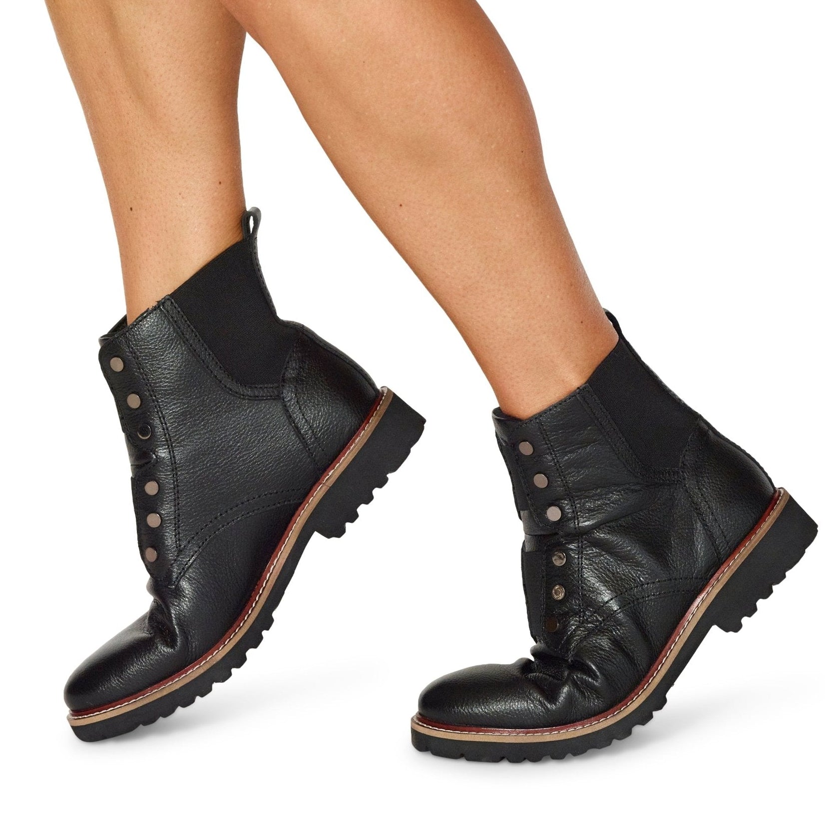 Indiana - Chattanooga Shoe Co.SoftwalkS2166 - 013Black Tumbled