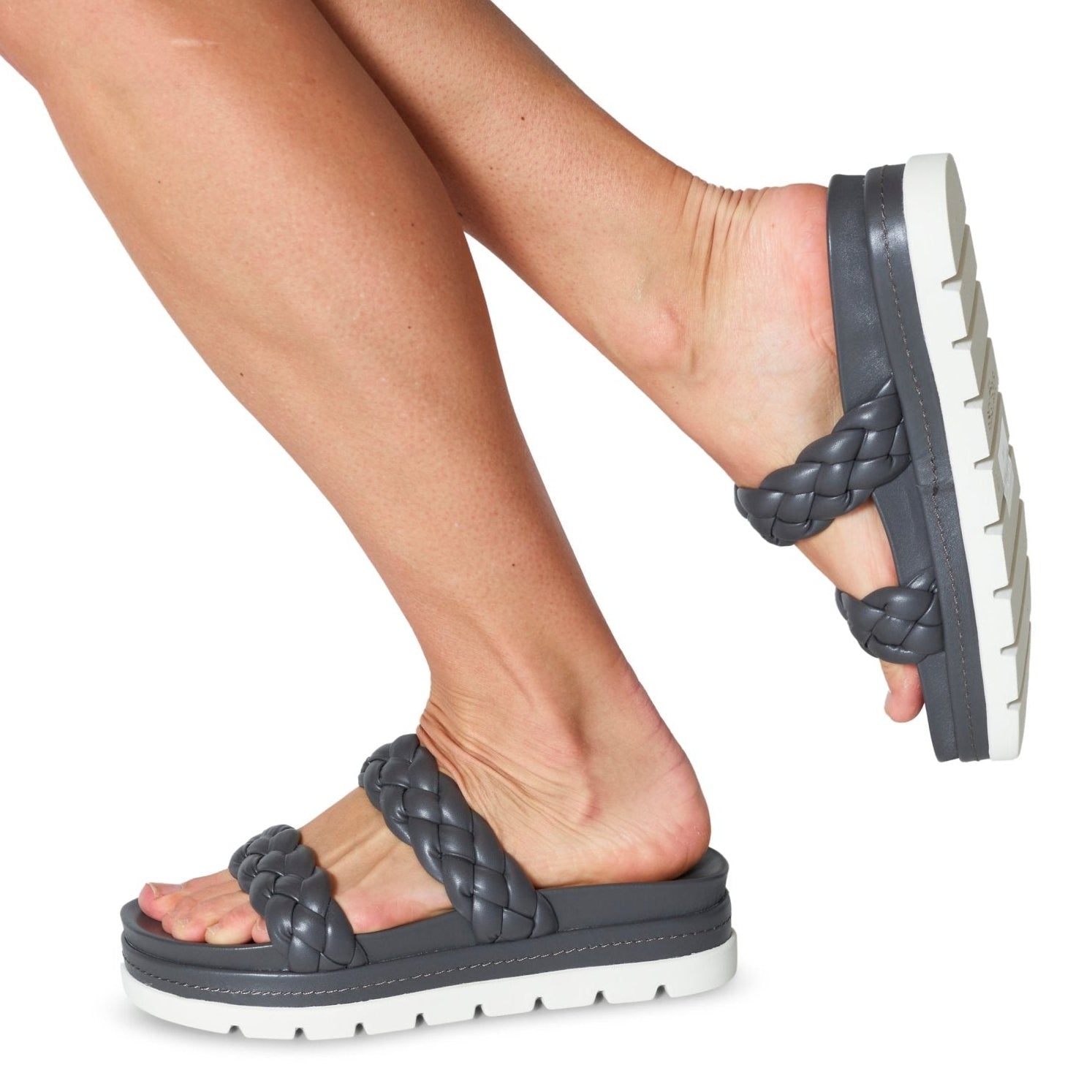 Reese - Chattanooga Shoe Co.J SlidesDark Grey