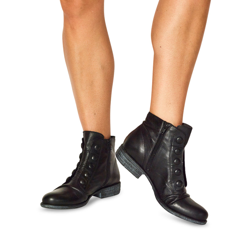 Miz Mooz Louise Women's Ankle Boot Ochre Size 7.5