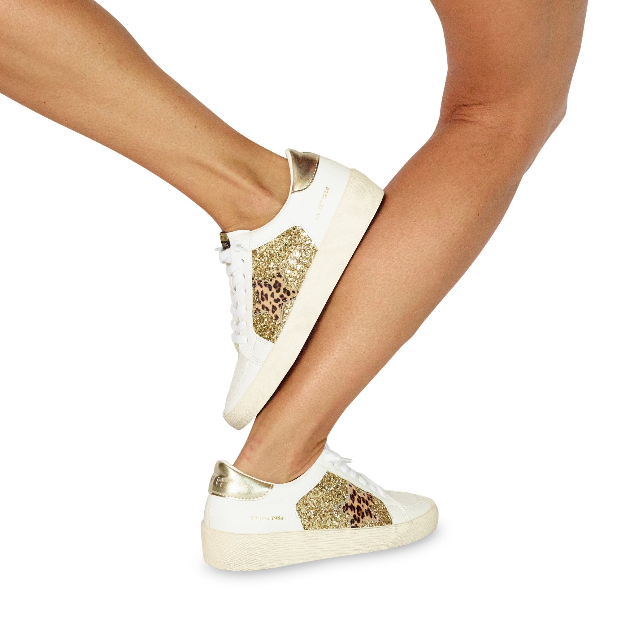 Allyson - Chattanooga Shoe Co.Vintage HavanaWhite Gold Leopard