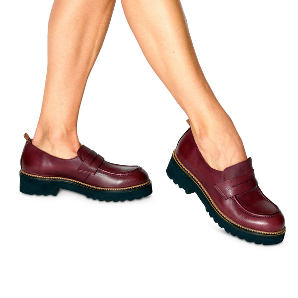 Annie - Chattanooga Shoe Co.BuenoB2351 - 628Merlot (red)