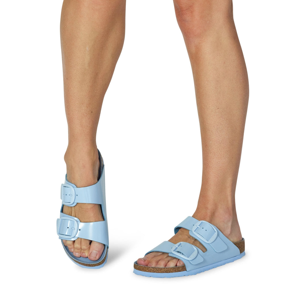 Arizona Big Buckle Nubuck Leather Black | BIRKENSTOCK
