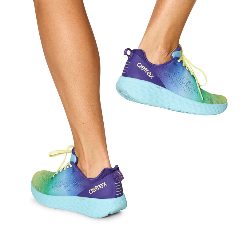 Danika - Chattanooga Shoe Co.AetrexAP104Lime Fade (purple green)