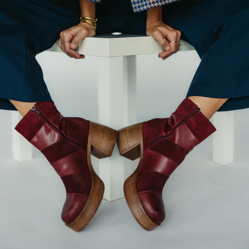 Danna - Chattanooga Shoe Co.Miz MoozBordeaux (red)