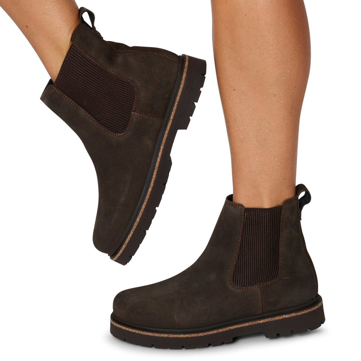 NWT Birkenstock Highwood Chelsea Boot unisex- Mink Suede SZ 42S Birkenstock Highwood Chelsea Boot - Free Shipping | DSW main image 3