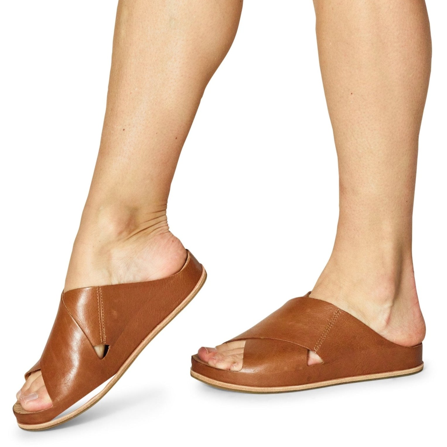 Tutsi Cross Band - Chattanooga Shoe Co.Kork - EaseBrown