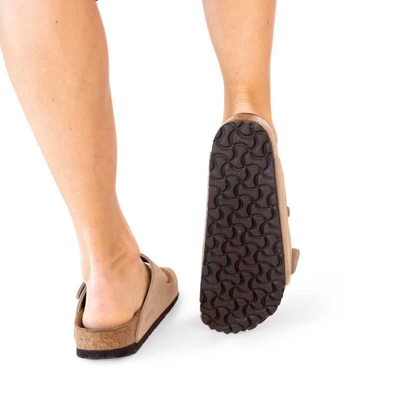 Womens Birkenstock Arizona Soft Footbed Sandal - Taupe